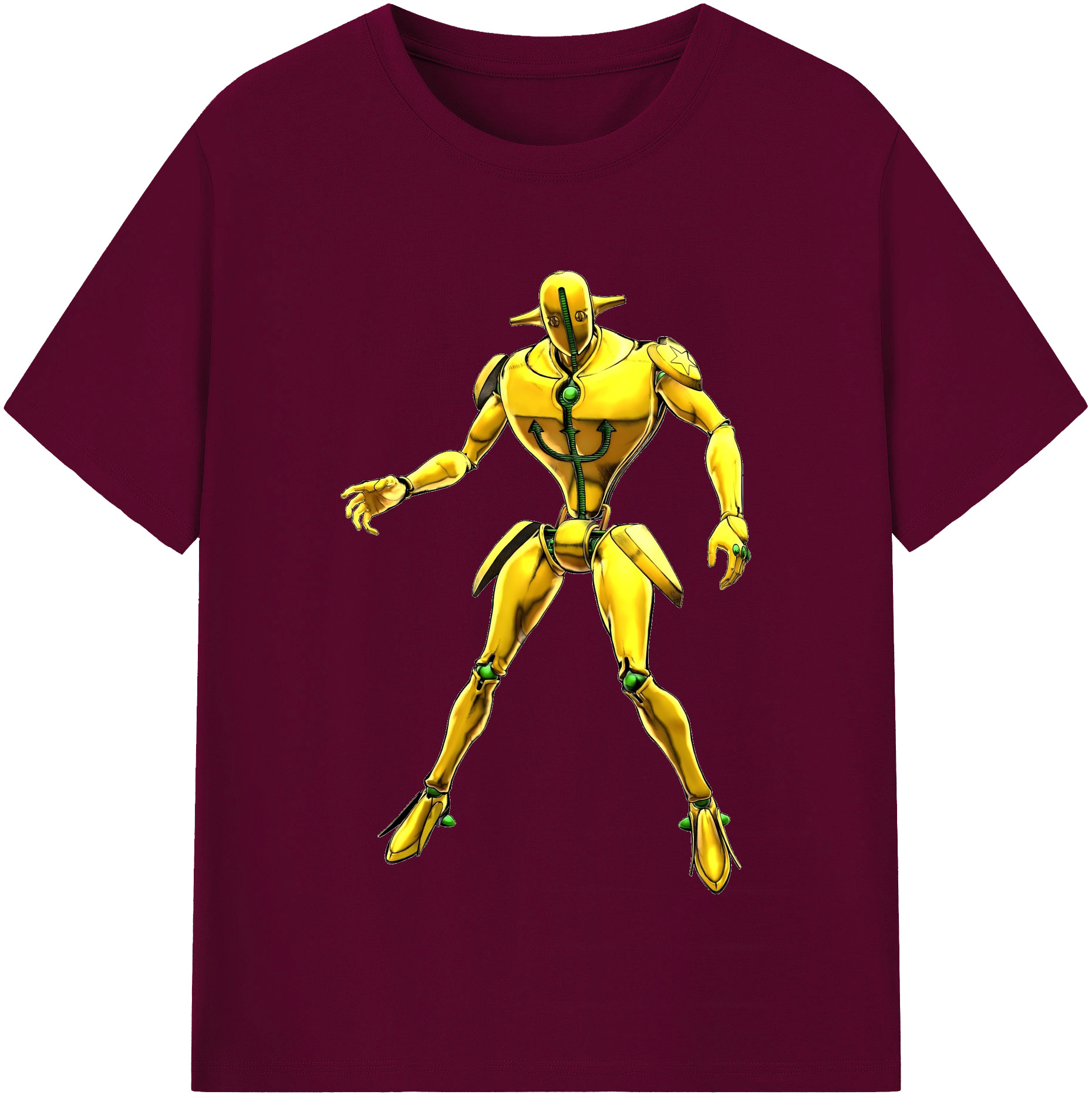 （画像用） ジョジョの奇妙な冒険 JoJo's Bizarre Adventure レディースカジュアルプリントTシャツ（綿100％）